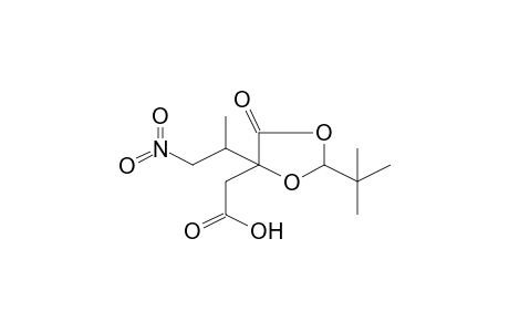 [2-tert-Butyl-4-(1-methyl-2-nitroethyl)-5-oxo-1,3-dioxolan-4-yl]acetic acid