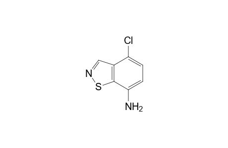 1,2-Benzisothiazol-7-amine, 4-chloro-