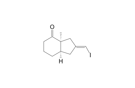 rel-(3aS,7aR,E)-2-(Iodomethylene)-3a-methylhexahydro-1H-inden-4(2H)-one