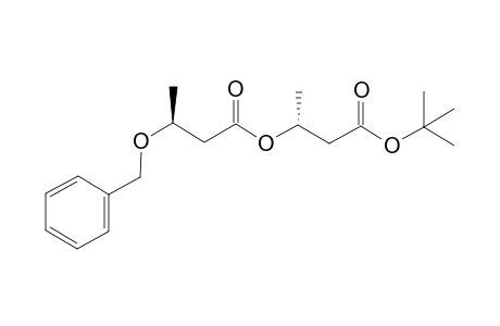 (3R)-3-{[(3'S)-3'-(Benzyloxy)butanoyl]oxy}butanoic Acidtert-ButylEster
