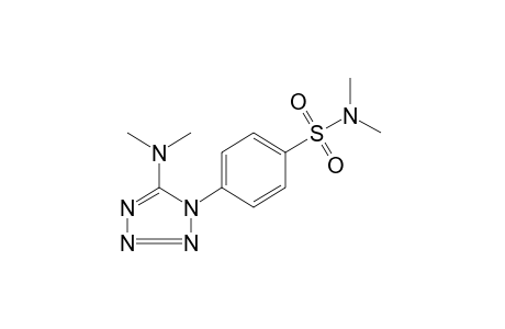 N,N-DIMETHYL-p-[5-(DIMETHYLAMINO)-1H-TETRAZOL-1-YL]BENZENESULFONAMIDE