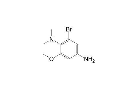 2-Methoxy-4-amino-6-bromo-N,N-dimethylaniline
