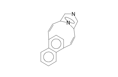 [2](1,4)Naphthaleno[2](2,6)pyrazinophane-1,11-diene