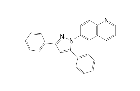 6-(3,5-Diphenyl-1H-pyrazol-1-yl)quinoline