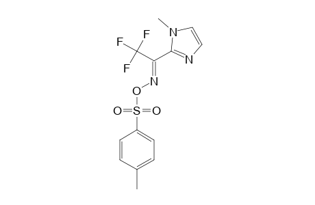 2,2,2-Trifluoro-1-(1-methyl-1H-imidazol-2-yl)ethanone O-Tosyl Oxime