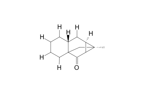 1.alpha.-Methyl-1,3,4,5,6,6a.beta.,7,7a.alpha.-octahydro-1,2a-methano-2aH-cyclopropa(b)naphthalen-2(1a.alpha.H)-one