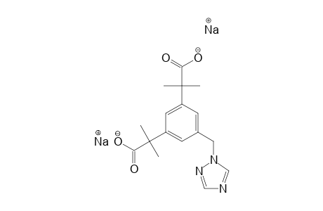 DIACID_SODIUM_SALT;2,2'-(5-((1-H-1,2,4-TRIAZOL-1-YL)-METHYL)-1,3-PHENYLENE)-BIS-(2-METHYLPROPANOIC_ACID)_SODIUM_SALT