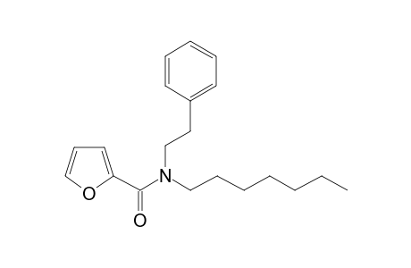 2-Furancarboxamide, N-(2-phenylethyl)-N-heptyl-