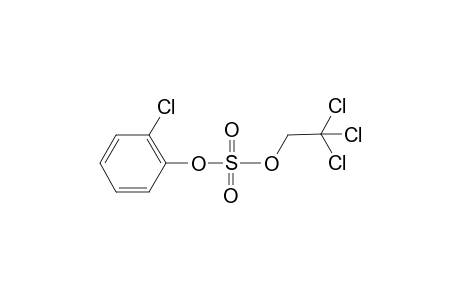 2-Chlorophenyl (2,2,2-trichloroethyl) sulfate