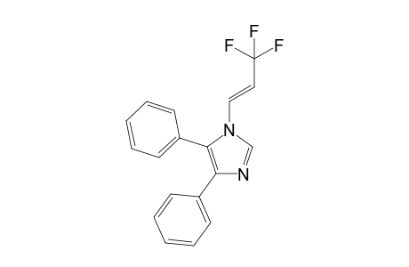 (E)-4,5-Diphenyl-1-(3,3,3-trifluoroprop-1-en-1-yl)-1H-imidazole