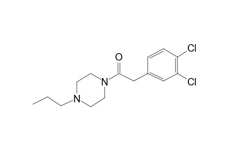 Piperazine, 1-[(3,4-dichlorophenyl)acetyl]-4-N-propyl-