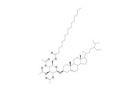 LONGISIDE-B;3-O-BETA-D-[6'-PALMITOYL-2',3',4'-TRIACETOXY]-GLUCOPYRANOSYL-BETA-SITOSTEROL