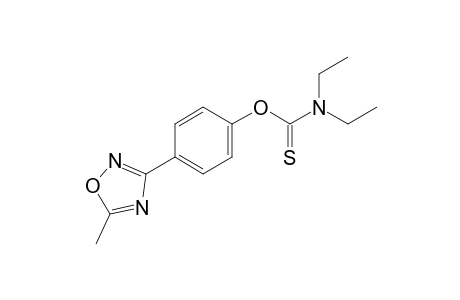 p-(5-methyl-1,2,4-oxadiazol-3-yl)phenol, diethylthiocarbamate