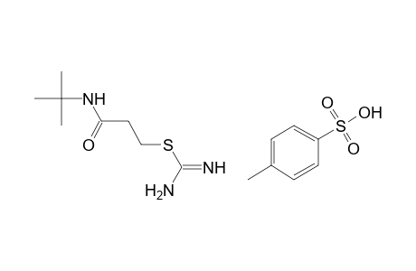 3-(Amidinothio)-N-tert-butylpropionamide, p-toluenesulfonate