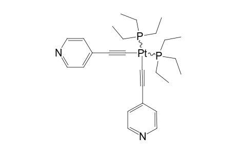 TRANS-[BIS-(4-PYRIDYLETYNYL)-BIS-(TRIETHYLPHOSPHINE)]-PLATINUM-(II)