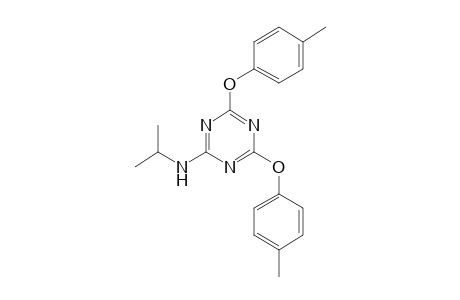2,4-bis(p-tolyloxy)-6-(isopropylamino)-s-triazine