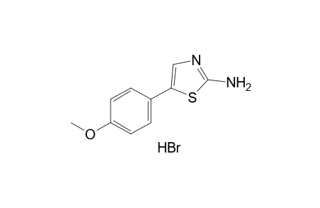 2-amino-5-(p-methoxyphenyl)thiazole, monohydrobromide