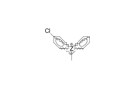 4-Chlorophenyl-phenyl-methyl-carbenium cation