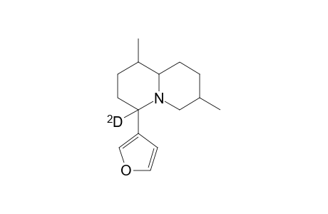 4-Deuterio-deoxynupharidine