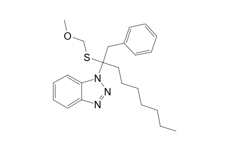2-(BENZOTRIAZOL-1-YL)-1-PHENYLNONYL-METHOXYMETHYL-THIOETHER