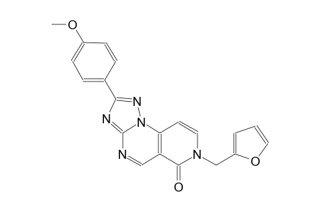 pyrido[3,4-e][1,2,4]triazolo[1,5-a]pyrimidin-6(7H)-one, 7-(2-furanylmethyl)-2-(4-methoxyphenyl)-