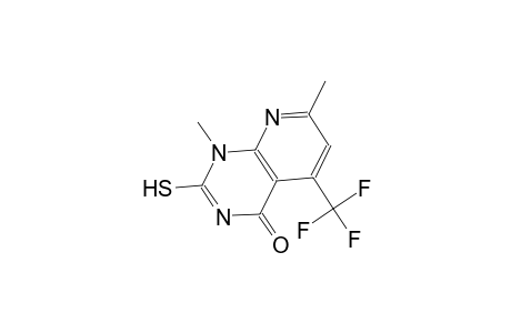 pyrido[2,3-d]pyrimidin-4(1H)-one, 2-mercapto-1,7-dimethyl-5-(trifluoromethyl)-