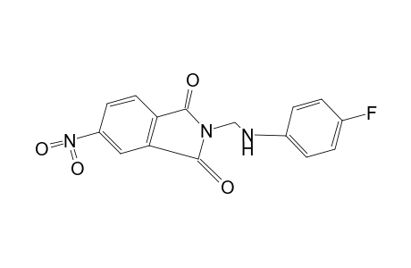 N-[(p-fluoroanilino)methyl]-4-nitrophthalimide