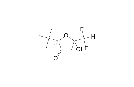 2-tert-butyl-5-(difluoromethyl)-5-hydroxy-2-methyldihydro-3(2H)-furanone