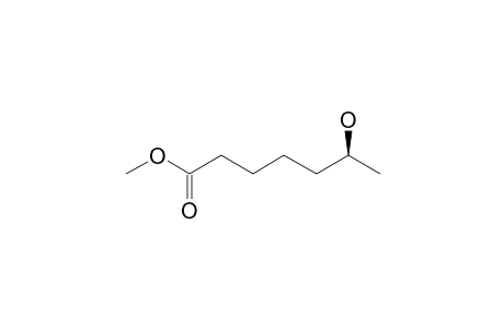 S-(+)-methyl-6-hydroxyheptanoate