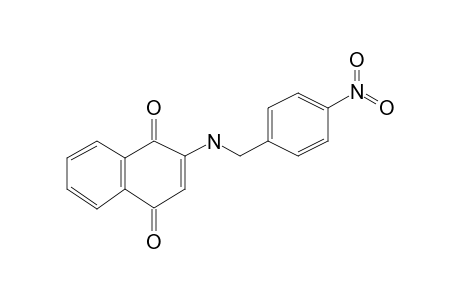 2-{[(4-nitrophenyl)methyl]amino}naphthalene-1,4-dione