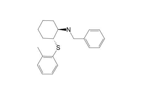 (1R,2R)-2-(2-methylphenyl)sulfanyl-N-(phenylmethyl)cyclohexan-1-amine