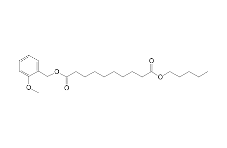 Sebacic acid, 2-methoxybenzyl pentyl ester