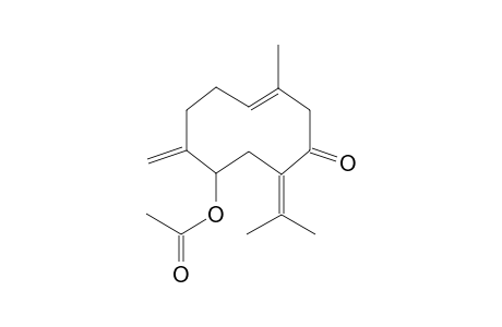 (E)-5-ACETYL-GERMACRA-1(10),4(15),7(11)-TRIEN-8-ONE