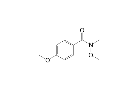 N-Methoxy-N-methyl-4-anisamide