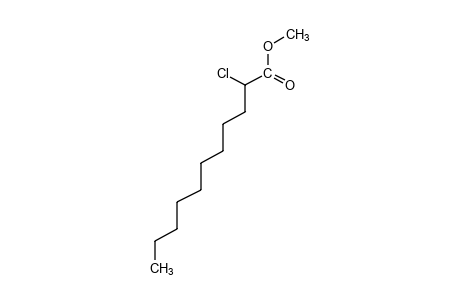2-chloroundecanoic acid, methyl ester