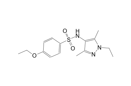 4-ethoxy-N-(1-ethyl-3,5-dimethyl-1H-pyrazol-4-yl)benzenesulfonamide