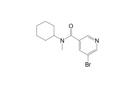 5-Bromo-N-cyclohexylnicotinamide, N-methyl-