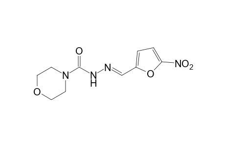 4-morpholinecarboxylic acid, (5-nitrofurfurylidene)hydrazide