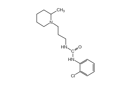 1-(o-chlorophenyl)-3-[3-(2-methylpiperidino)propyl]urea