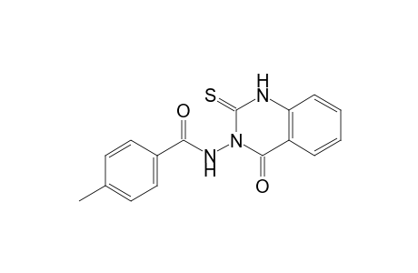 N-(4-oxo-1,2,3,4-tetrahydro-2-thioxo-3-quinazolinyl)p-toluamide