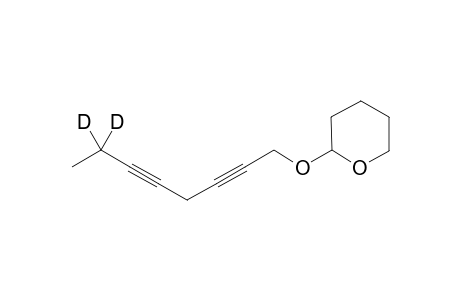 [17,17-2H2]-1-(Tetrahydropyran-2'-yloxy)octa-2,5-diyne