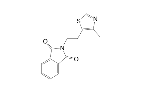 2-[2-(4-Methyl-1,3-thiazol-5-yl)ethyl]isoindole-1,3-dione