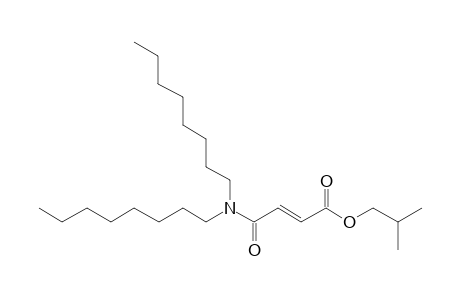 Fumaric acid, monoamide, N,N-dioctyl-, isobutyl ester