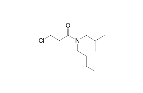 Propionamide, 3-chloro-N-butyl-N-isobutyl-