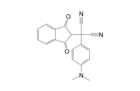 Malononitrile, 2-(4-dimethylaminophenyl)-2-(1,3-dioxoindan-2-yl)-