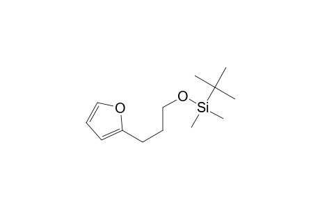 1-(T-Butyl-dimethyl-silyloxy)-3-(2-furyl)-propane