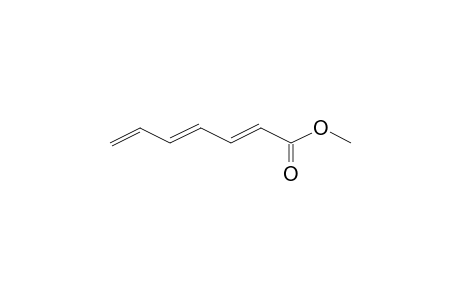 2,4,6-Heptatrienoic acid, methyl ester