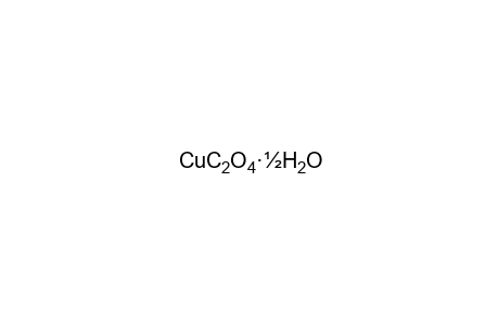 COPPER (II) OXALATE, HEMIHYDRATE