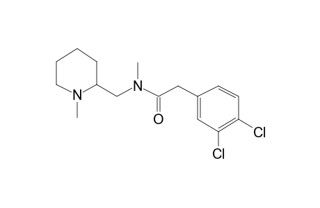 2-Azabutan-3-one, 1-(1-methylazacyclohex-2-yl)-2-methyl-4-(3,4-dichlorophenyl)-