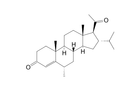 Pregn-4-ene-3,20-dione, 6-methyl-16-(1-methylethyl)-, (6.alpha.,16.alpha.)-